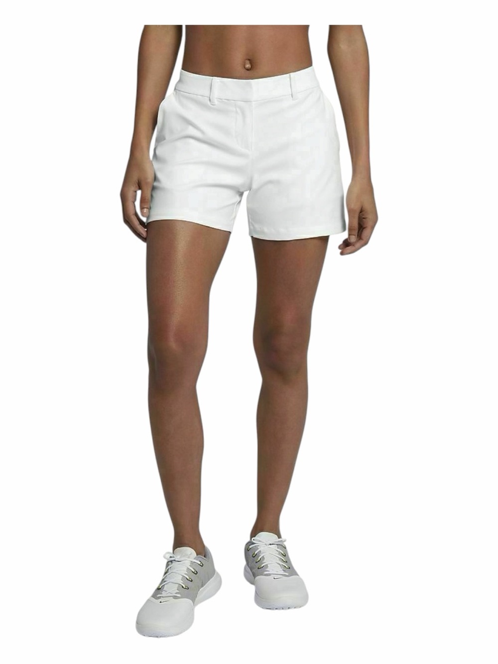 Nike Golf Dri-FIT 4.5” Shorts Women’s White Performance Golf Size 2
